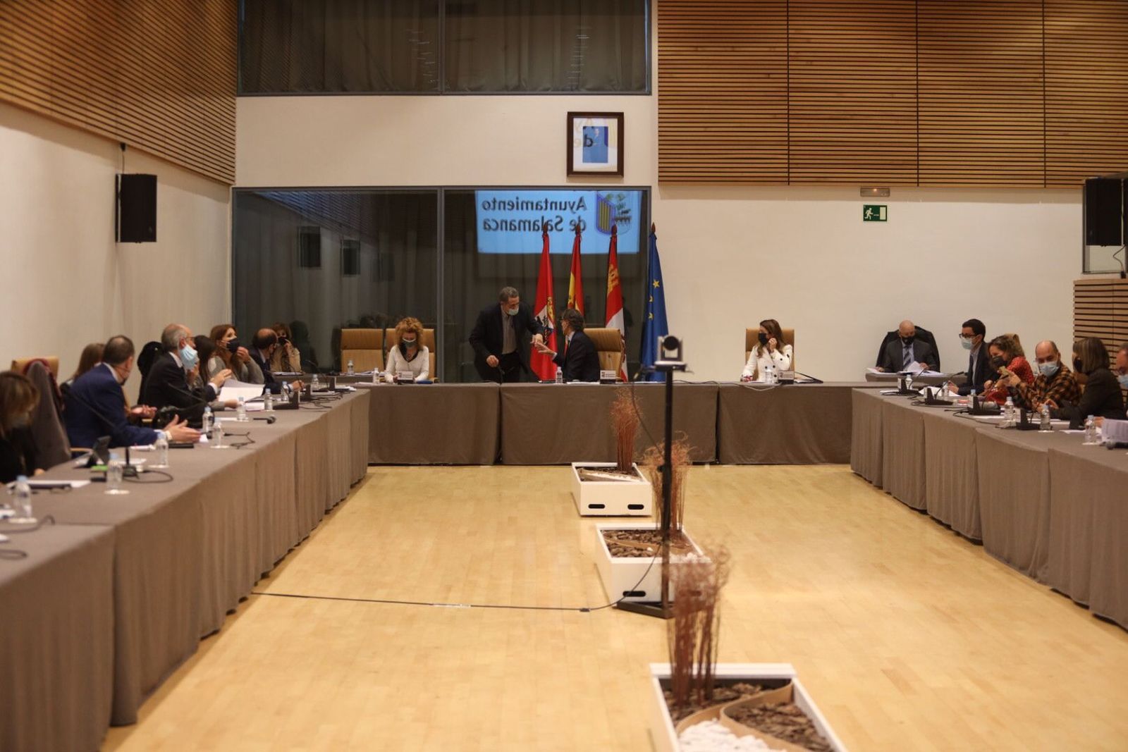 Pleno municipal del Ayuntamiento de Salamanca | Foto: S24H