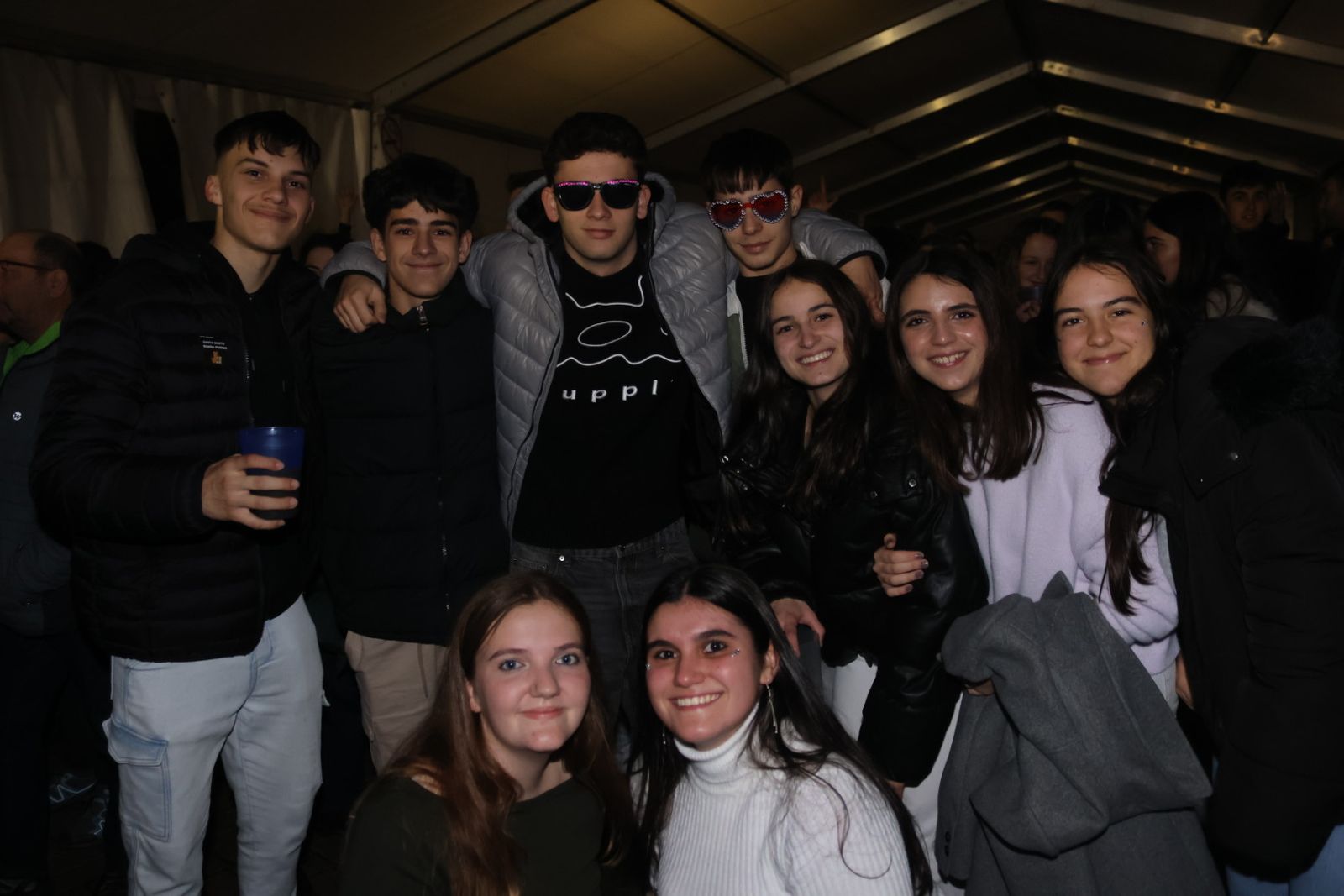 Salamanca de noche, viernes 7 de febrero