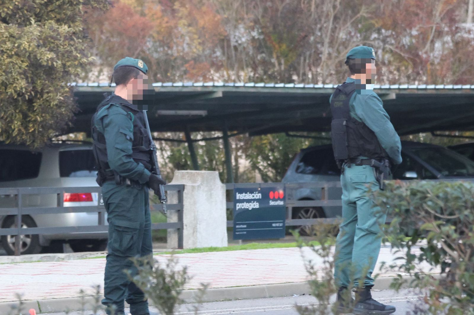 El GRS de la Guardia Civil despliega un llamativo dispositivo de control en puntos clave de Salamanca