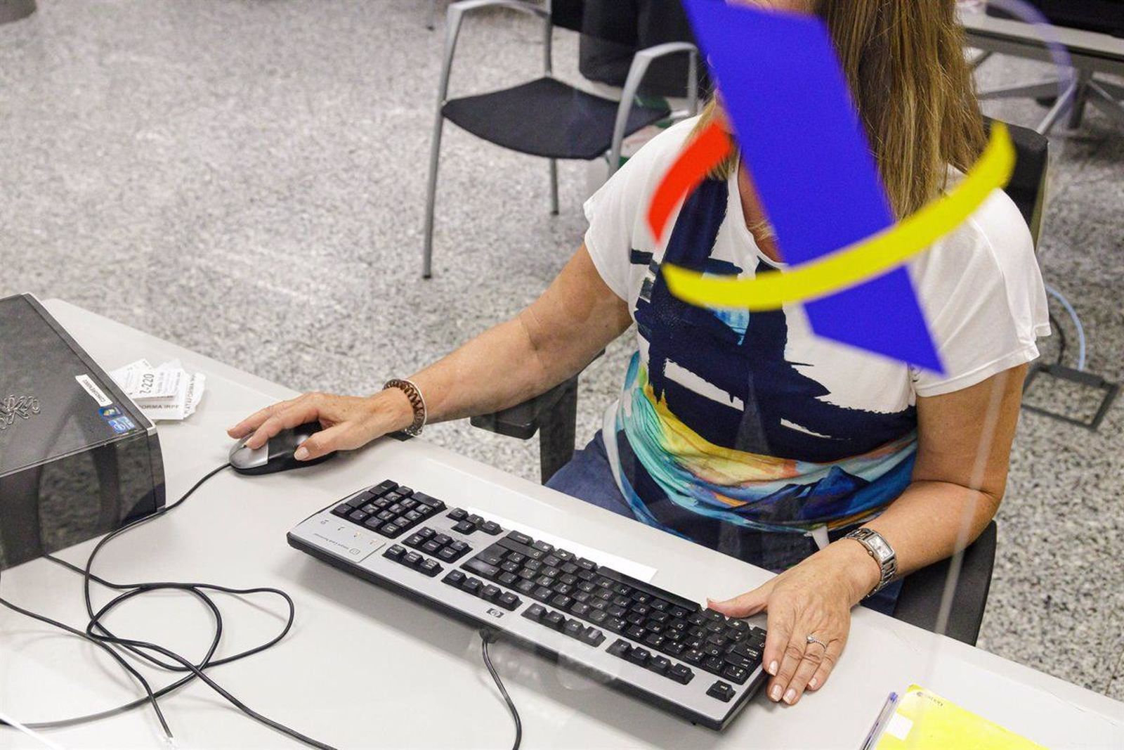 Declaración de la renta. Foto EP