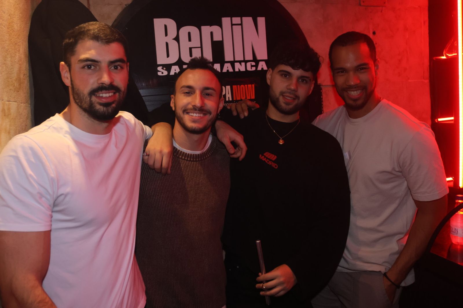 Salamanca de noche, jueves 23 de enero