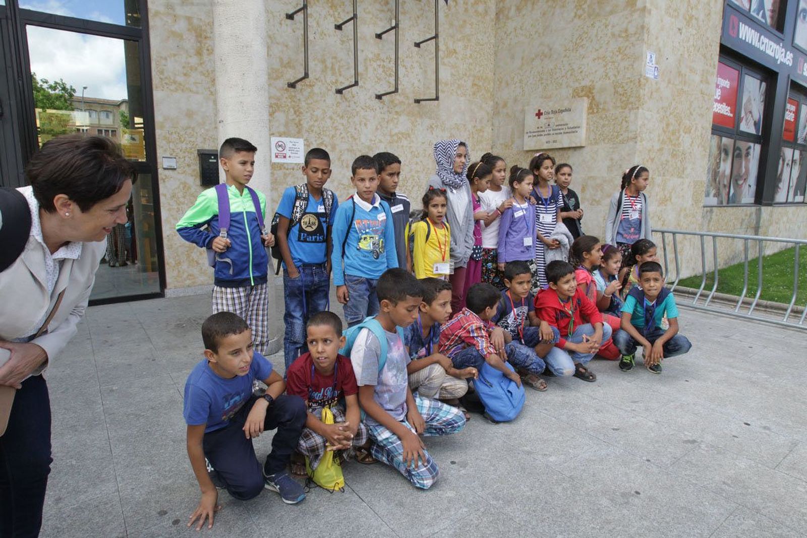Llegada de niños saharauis llegan a Salamanca para pasar sus 'vacaciones en paz' en años anteriores