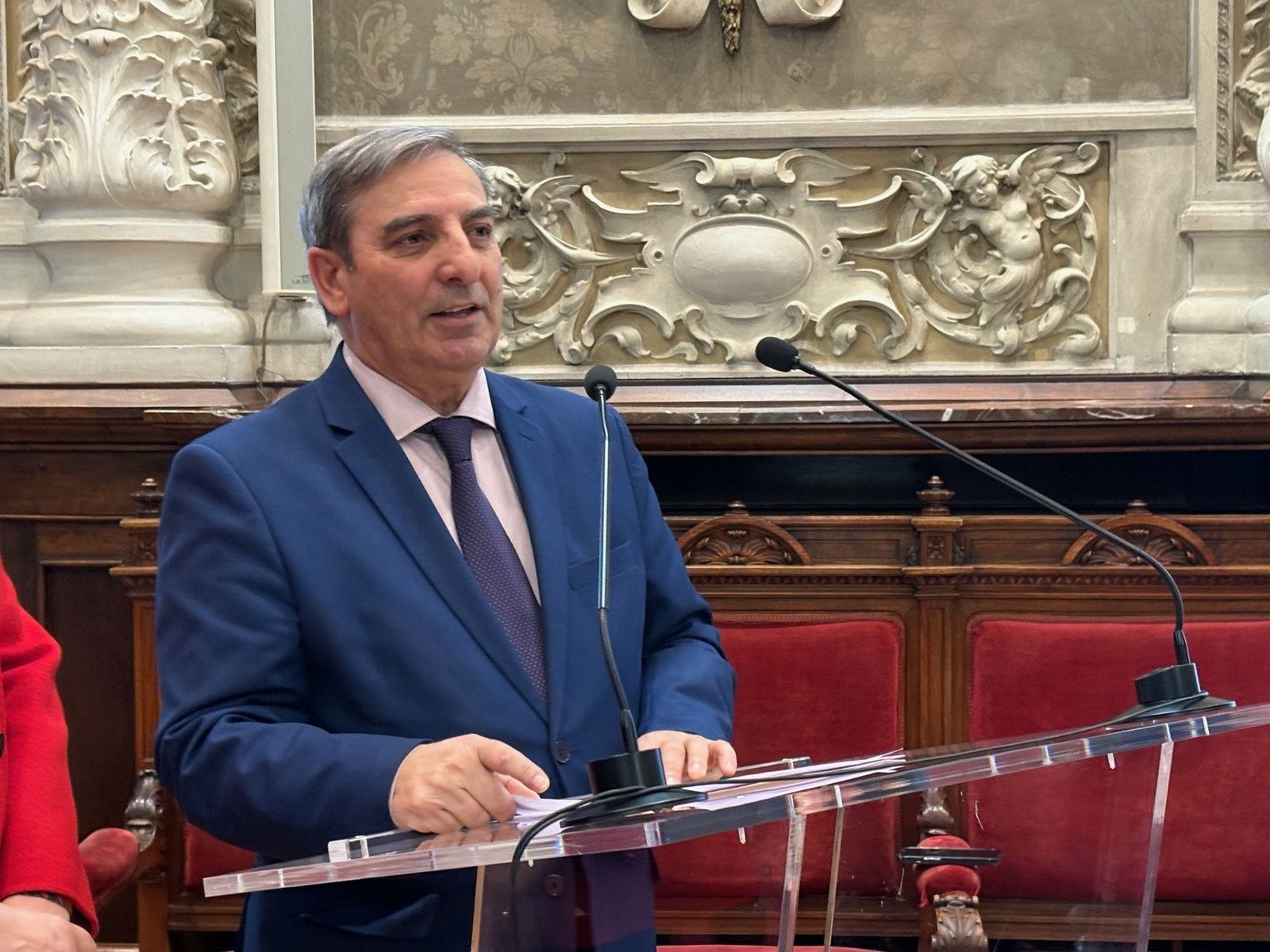 El consejero de Movilidad y Transformación Digital, José Luis Sanz Merino