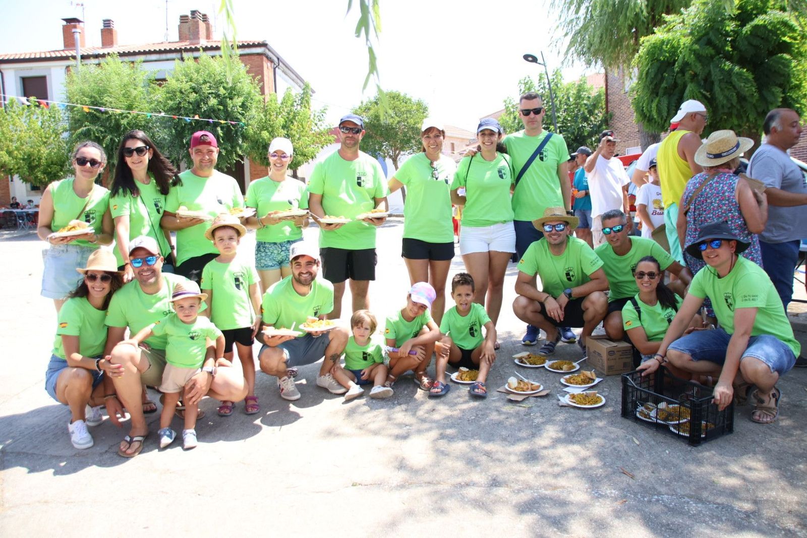 Paella popular en Rollán