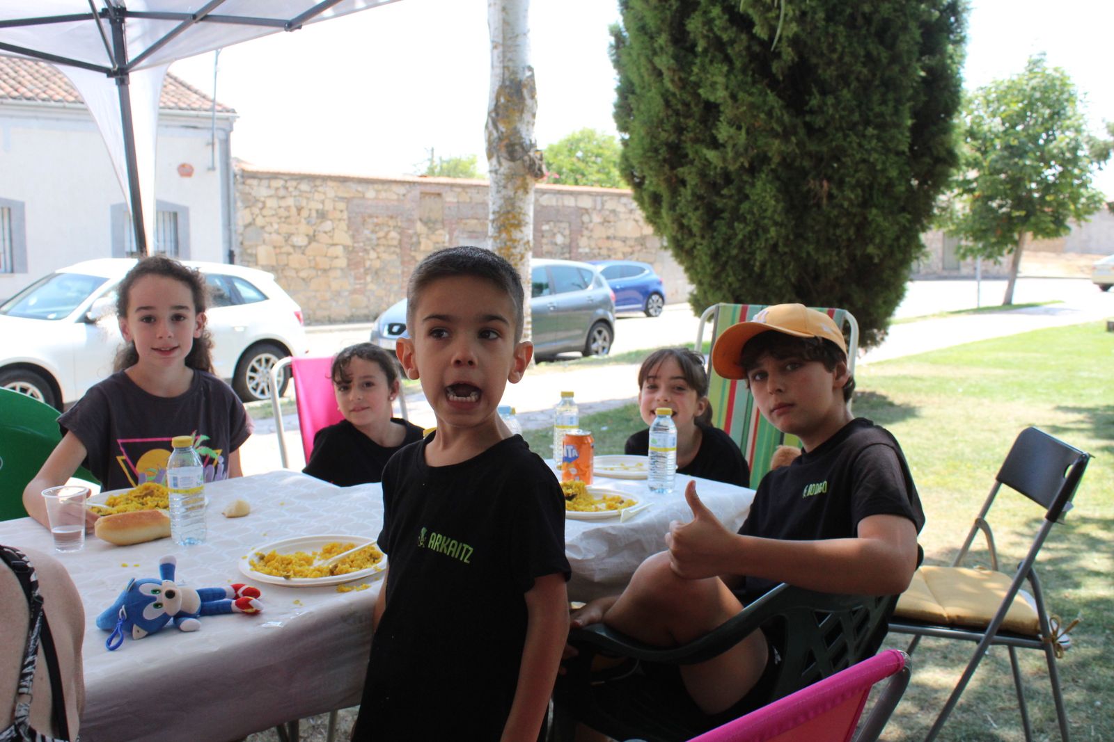 Moriscos. Degustación de la típica paella