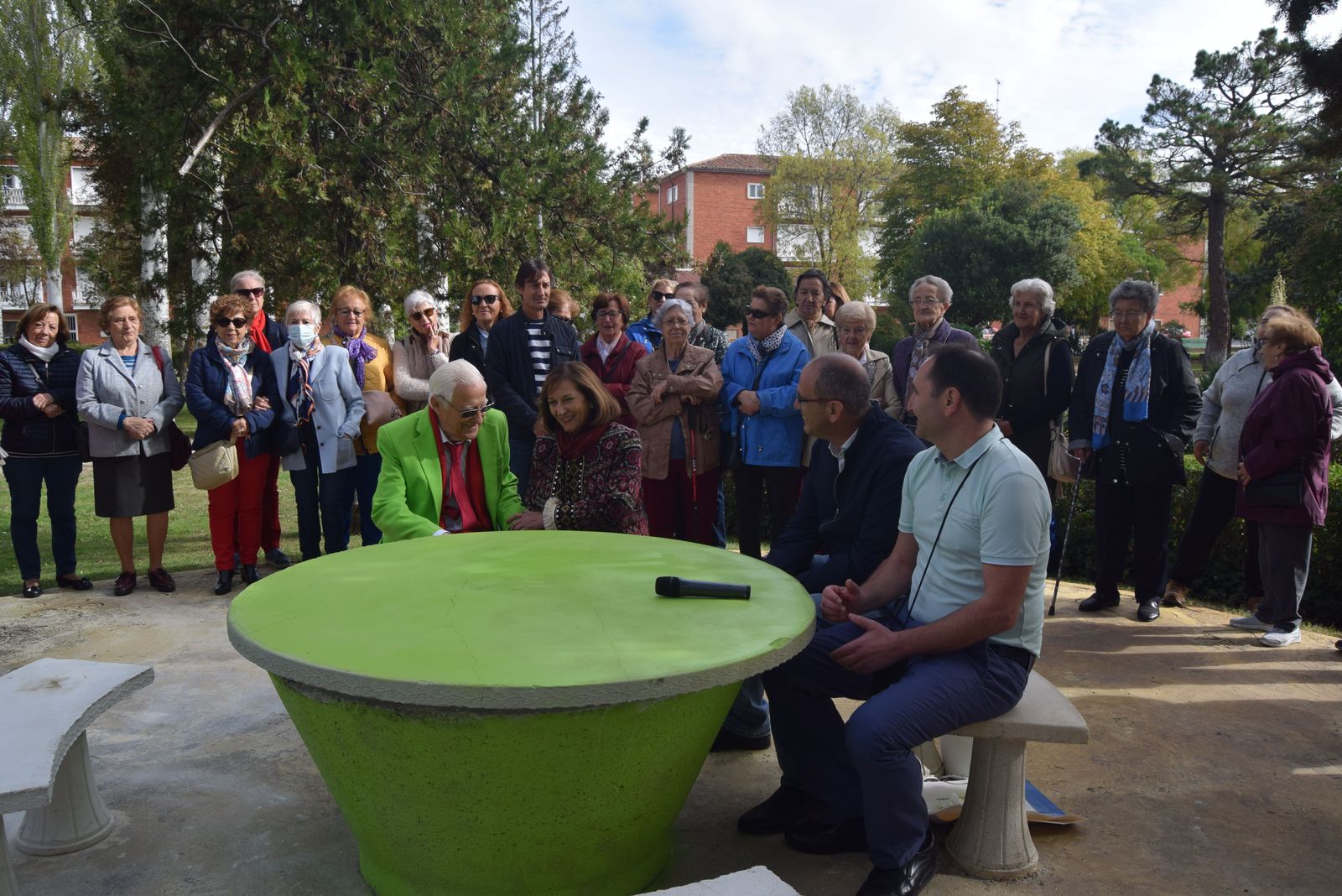 Inauguración de la Mesa abierta en Peñaranda de Bracamonte.