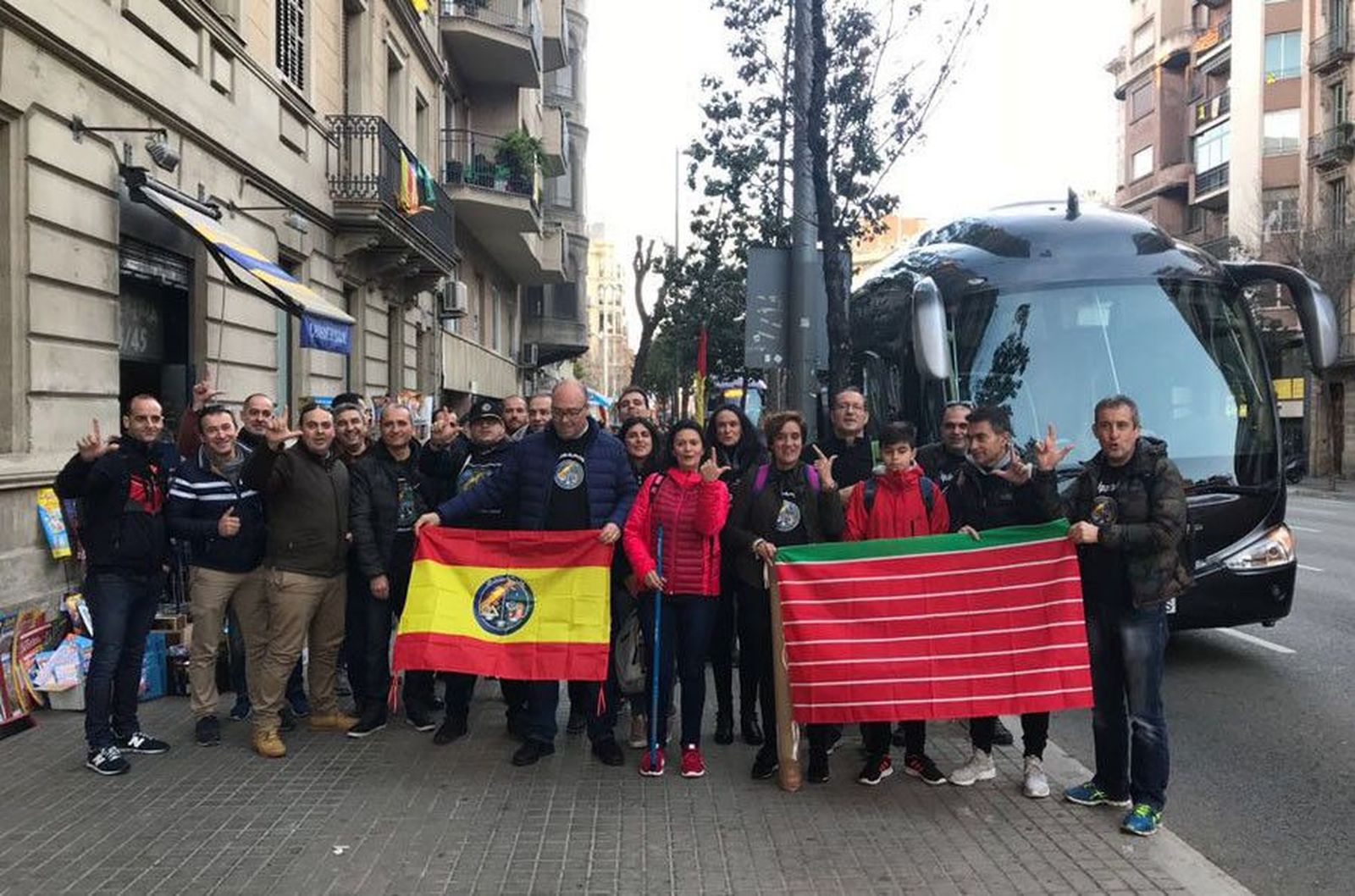 Jusapol manifa barcelona