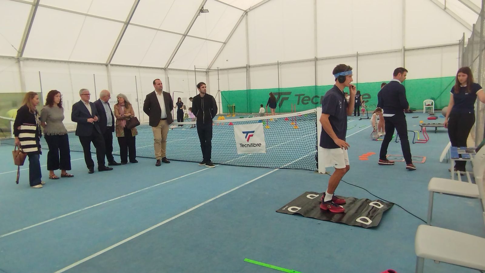 Pista de tenis cubierta