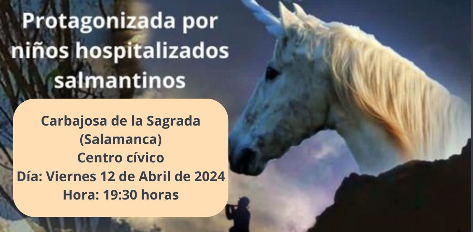 Cartel Película 'Burujú. El último unicornio', Carbajosa de la Sagrada
