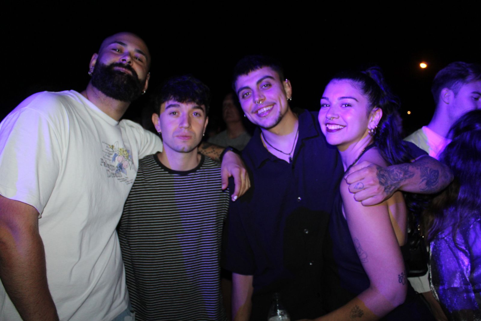 Salamanca de noche, sábado 30 de agosto