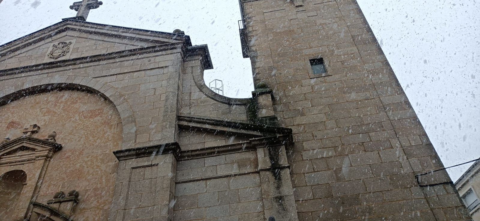 Nieve en la provincia de Salamanca este lunes 9 de marzo