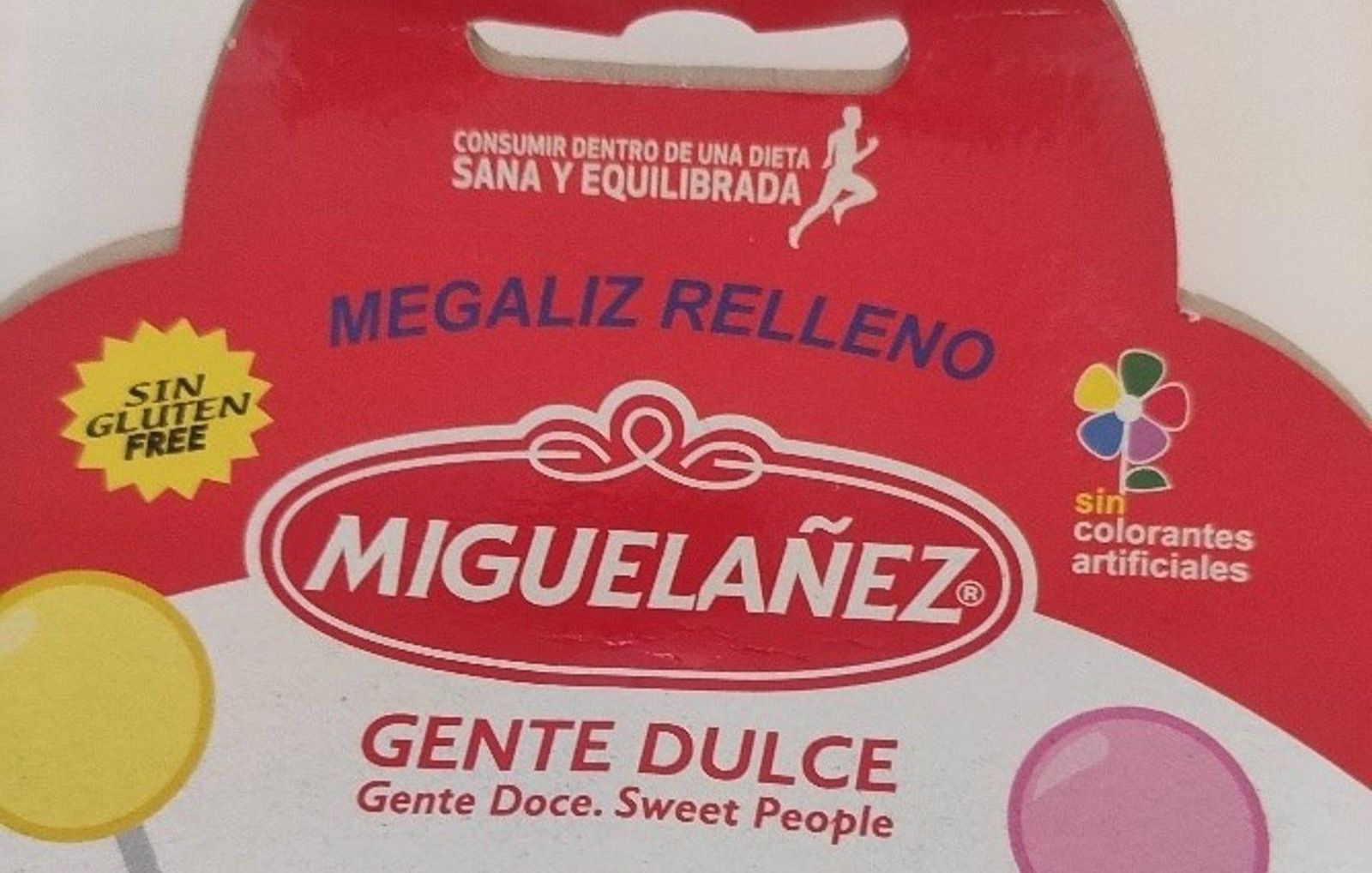 Advierten sobre la presencia de gluten en los geles dulces 'Megaliz Relleno'. EP