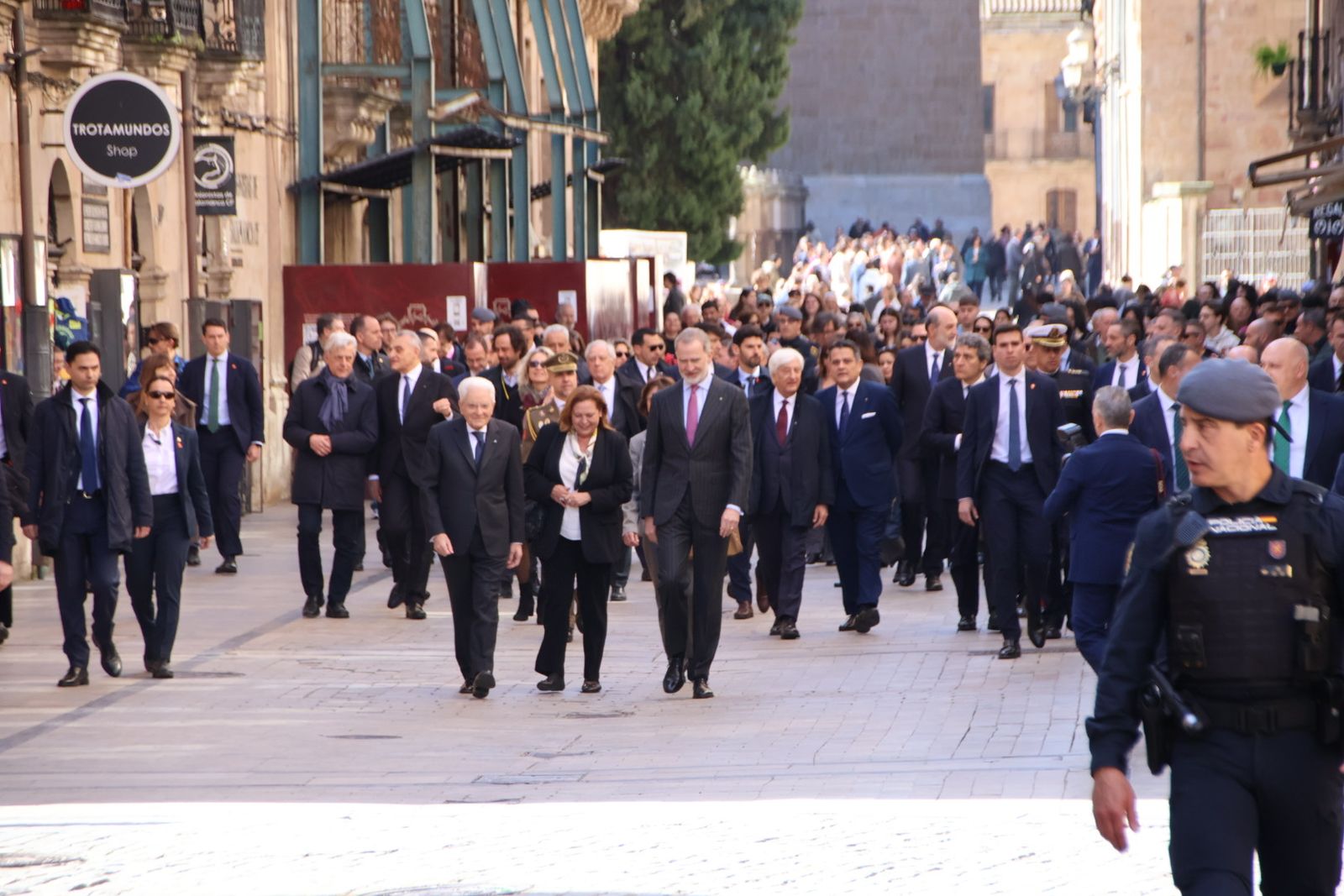 Investidura de Sergio Mattarella como doctor 'honoris causa' de la USAL con la presencia del Rey Felipe VI