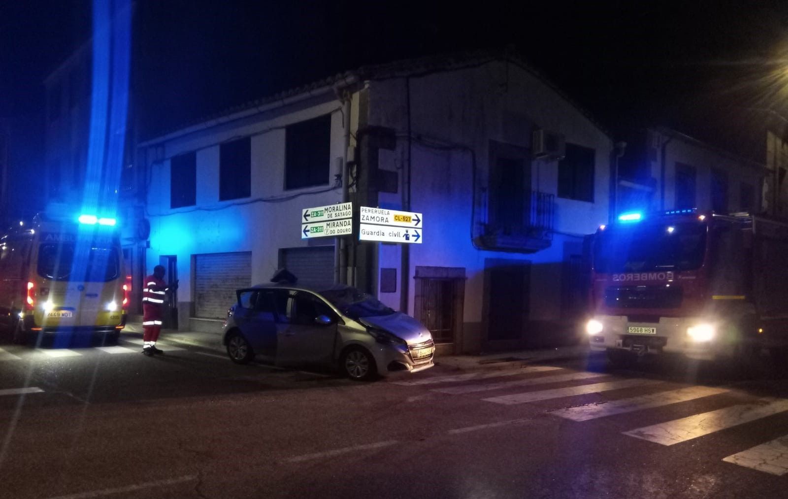 Accidente Bermillo Sayago.