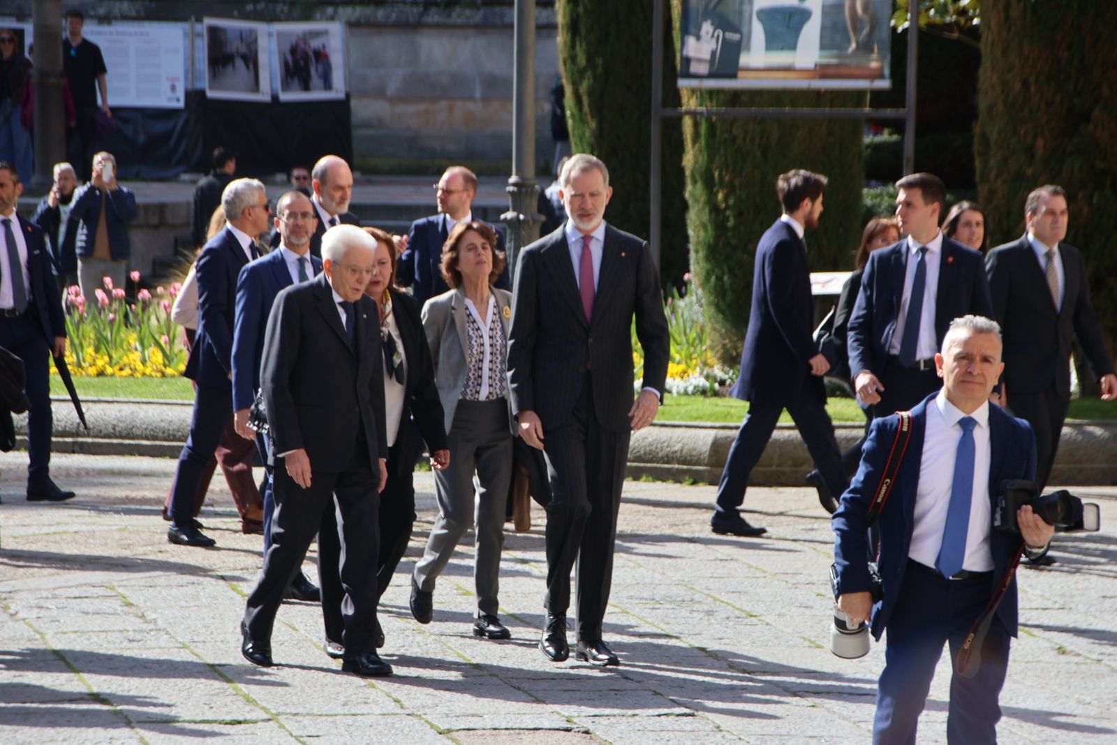 Investidura de Sergio Mattarella como doctor 'honoris causa' de la USAL con la presencia del Rey Felipe VI