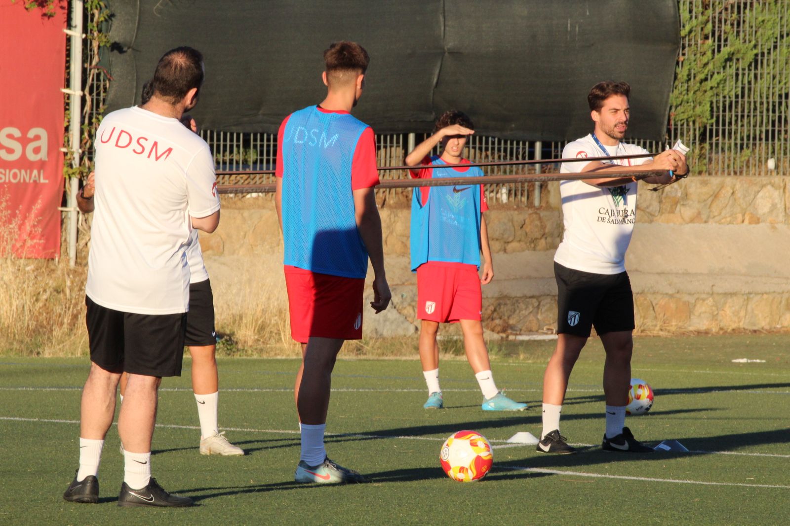 Inicio de la pretemporada de la UD Santa Marta