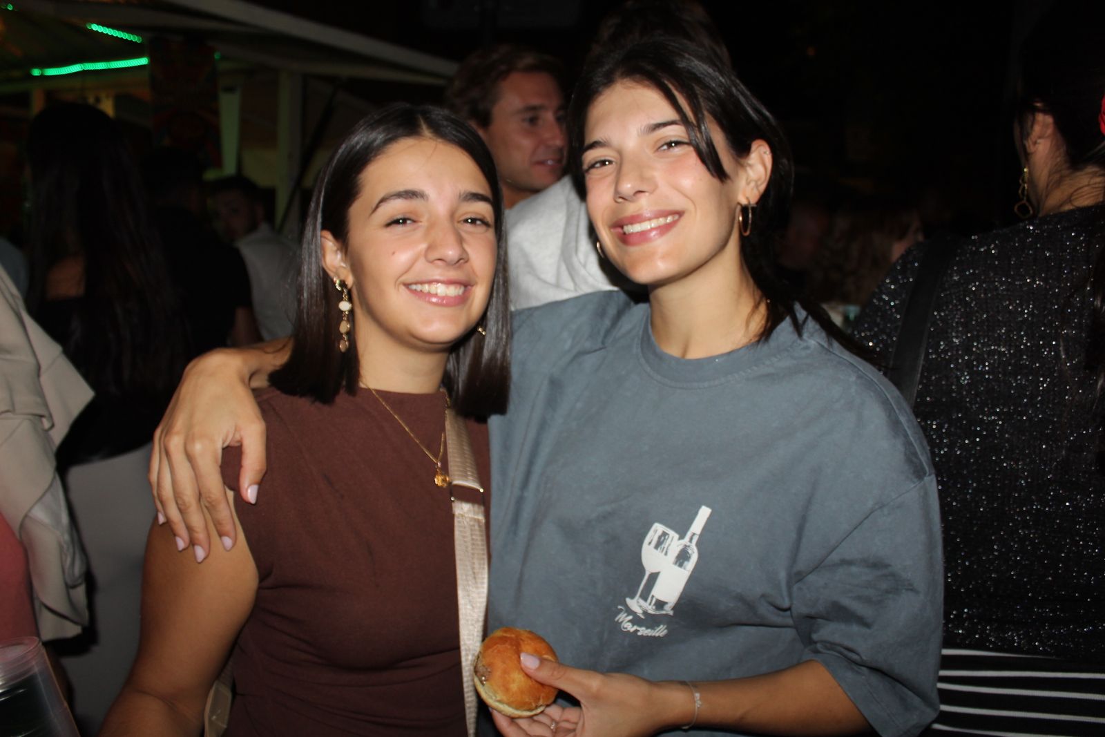 Ambiente en la Feria de Día en la tarde de este sábado