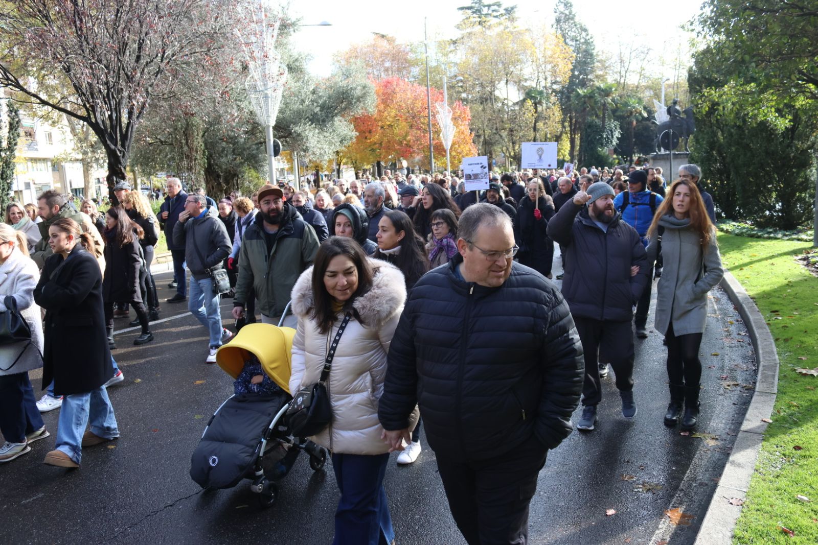 Manifestación de Autónomos por el 30N