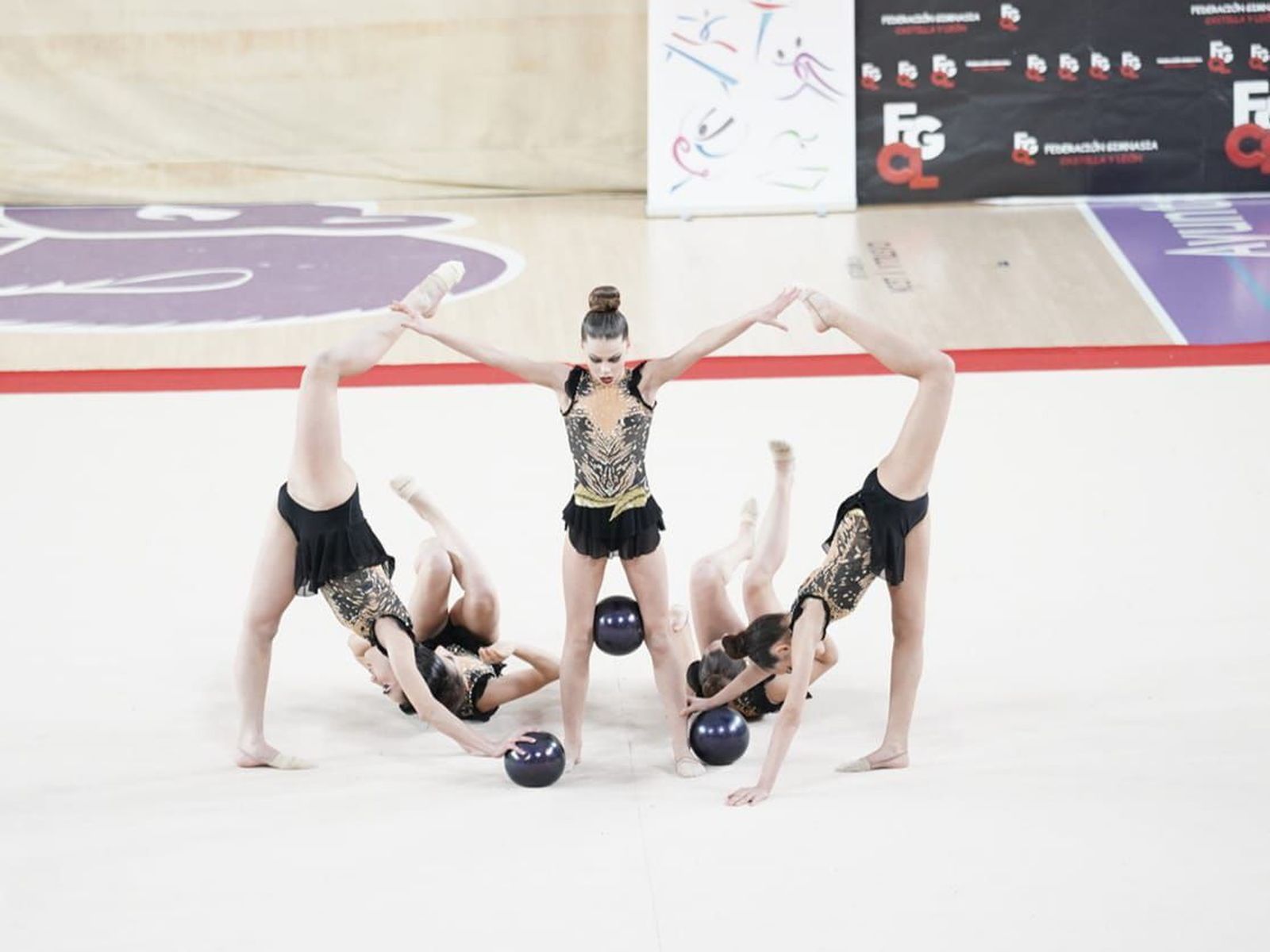 Conjunto cadete del Mapecca. Foto Carlos Fernando García Andrés