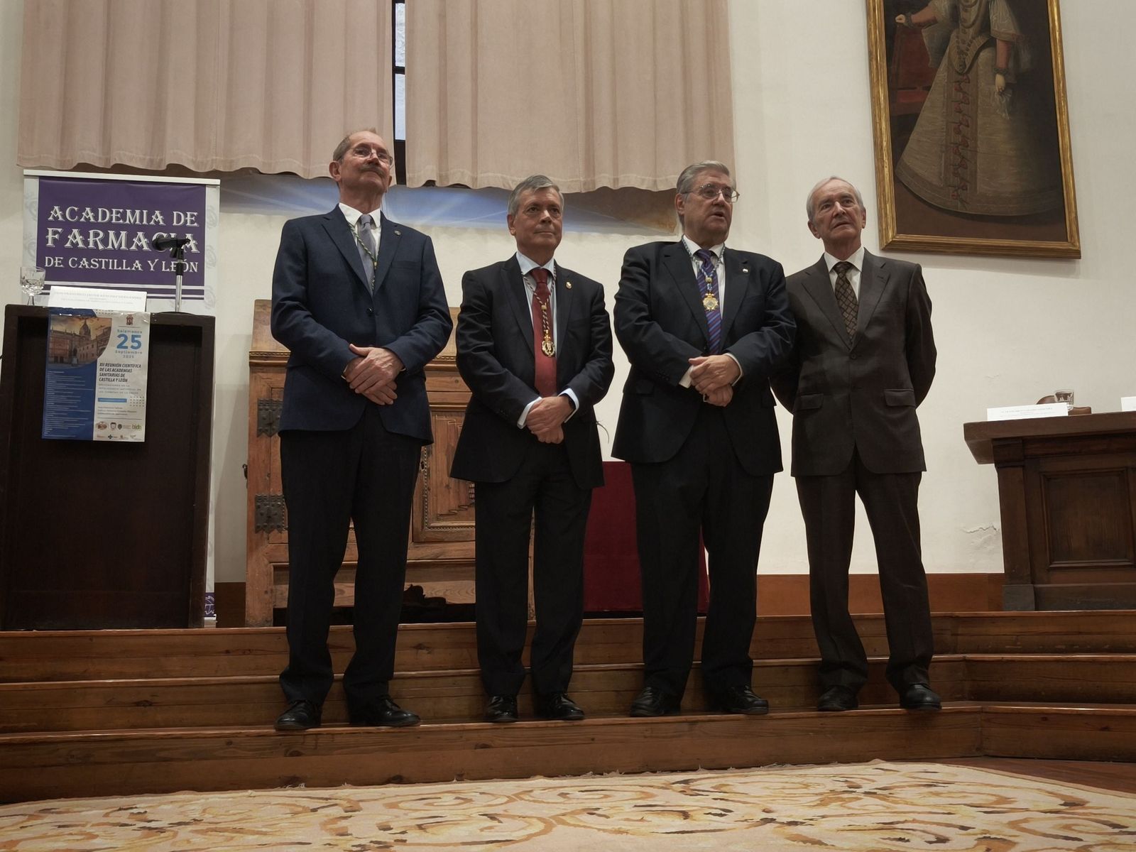 El Colegio Oficial de Farmacéuticos de Salamanca celebra XII Reunión Científica de las Academias Sanitarias de Castilla y Leó