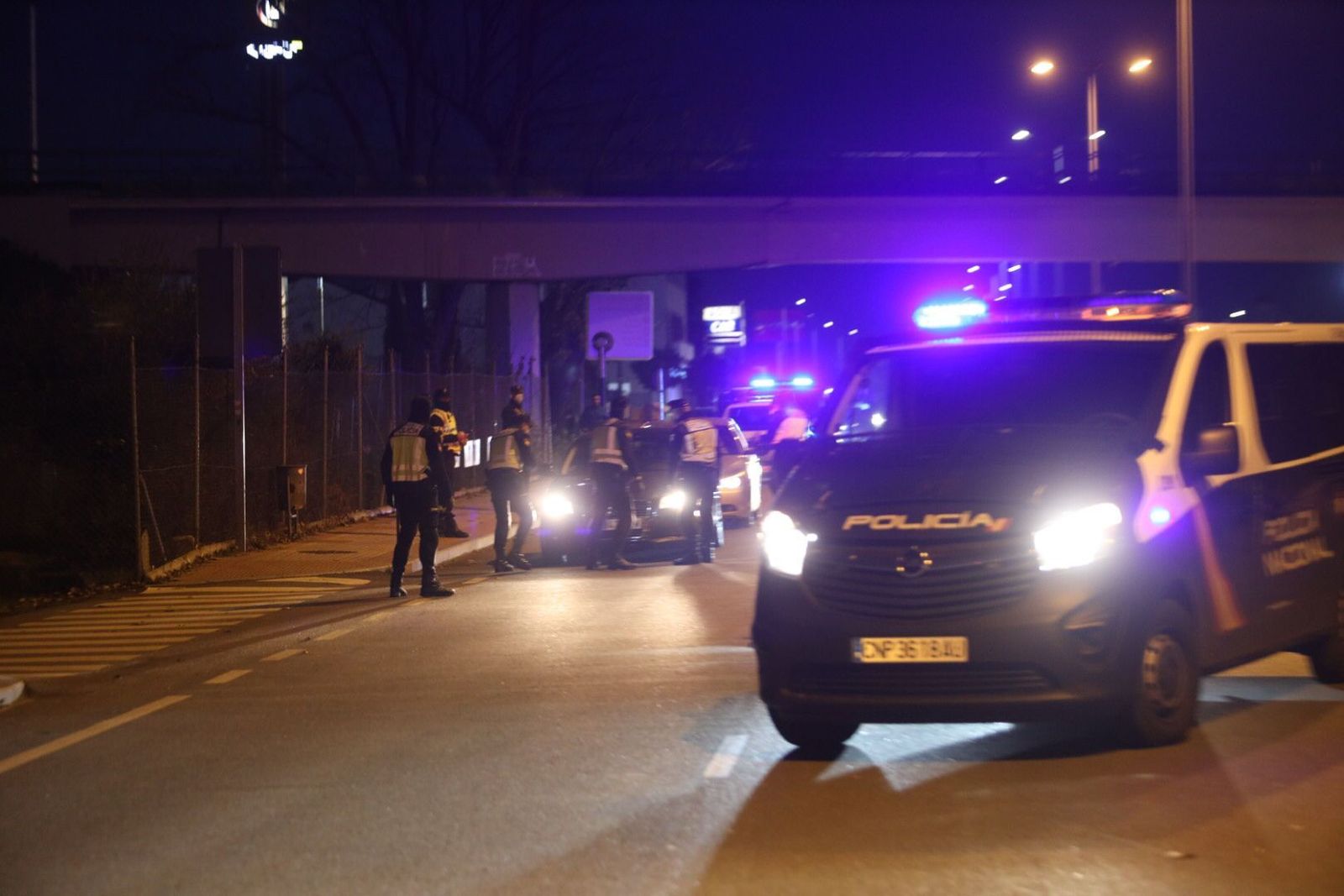 Controles puntos de acceso a la ciudad con motivo de la (No) Nochevieja (1)