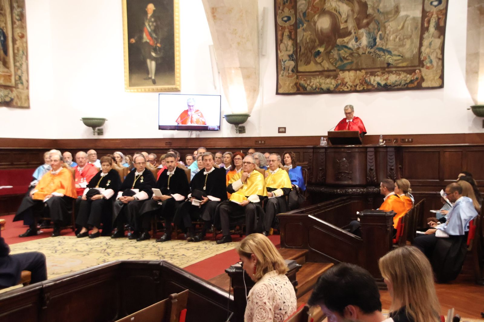 La Universidad de Salamanca celebra el acto de apertura del curso 2025-26 de las universidades de Castilla y León de acuerdo al siguiente programa