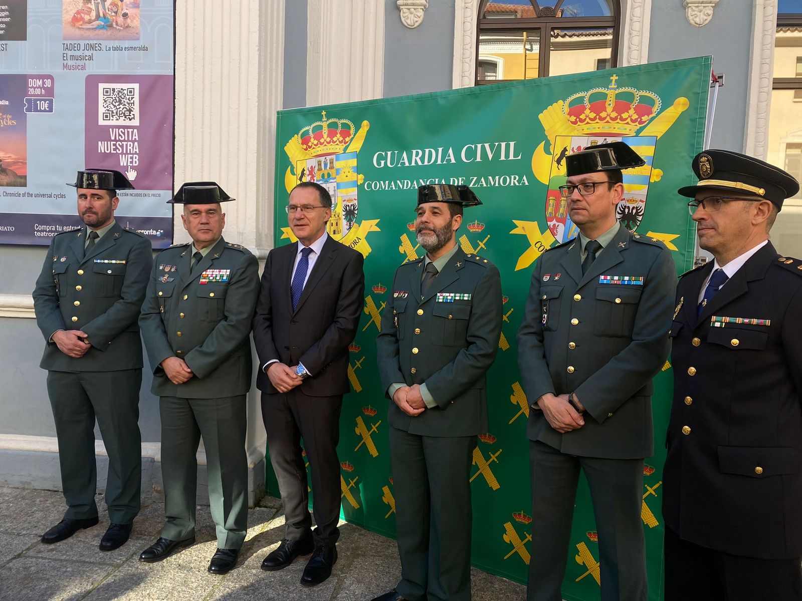 Inauguración de las jornadas de desaparecidos en Zamora