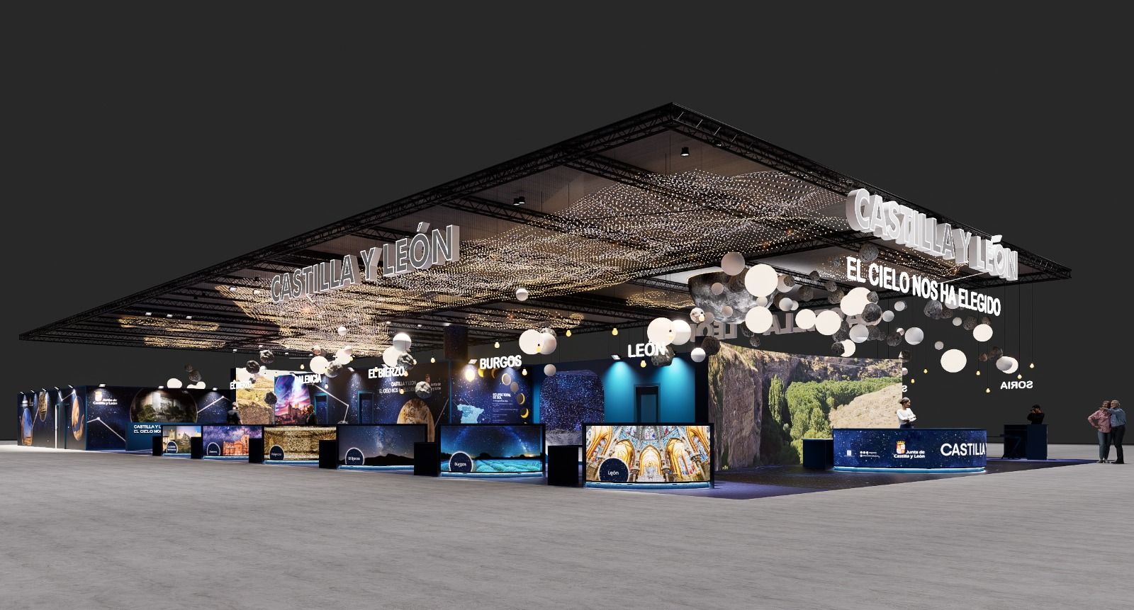 Recreación stand Castilla y León en FITUR 2026