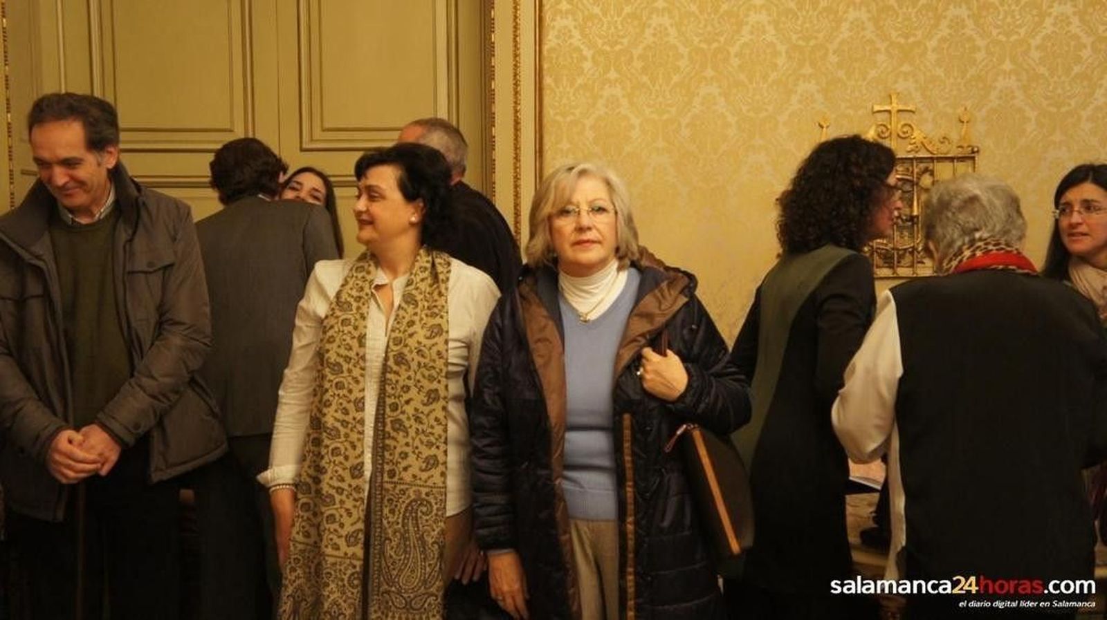 Recepción del alcalde a los voluntarios