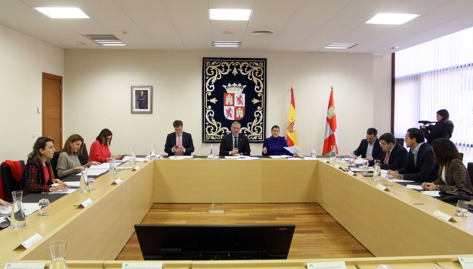 Junta de portavoces. Rubén Cacho