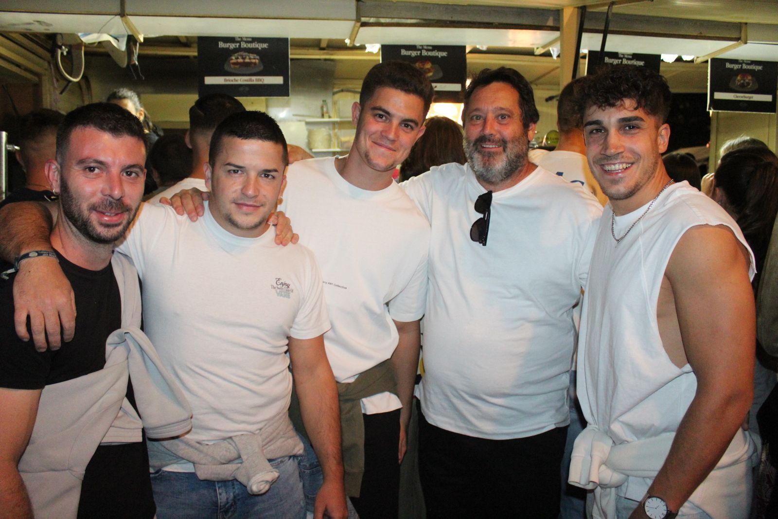 Ambiente en la Feria de Día en la tarde de este jueves