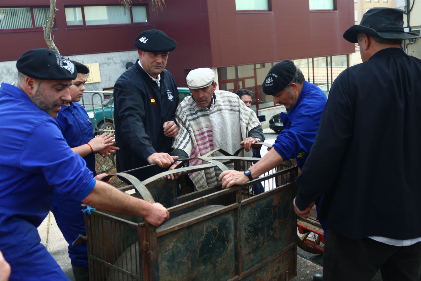 Desfile arriero y matanza típica en Guijuelo