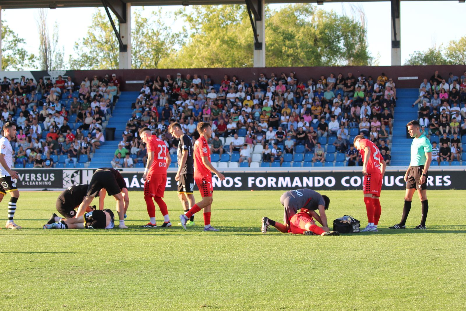 Encuentro entre Unionistas - Osasuna Promesas en el Estadio Reina Sofía