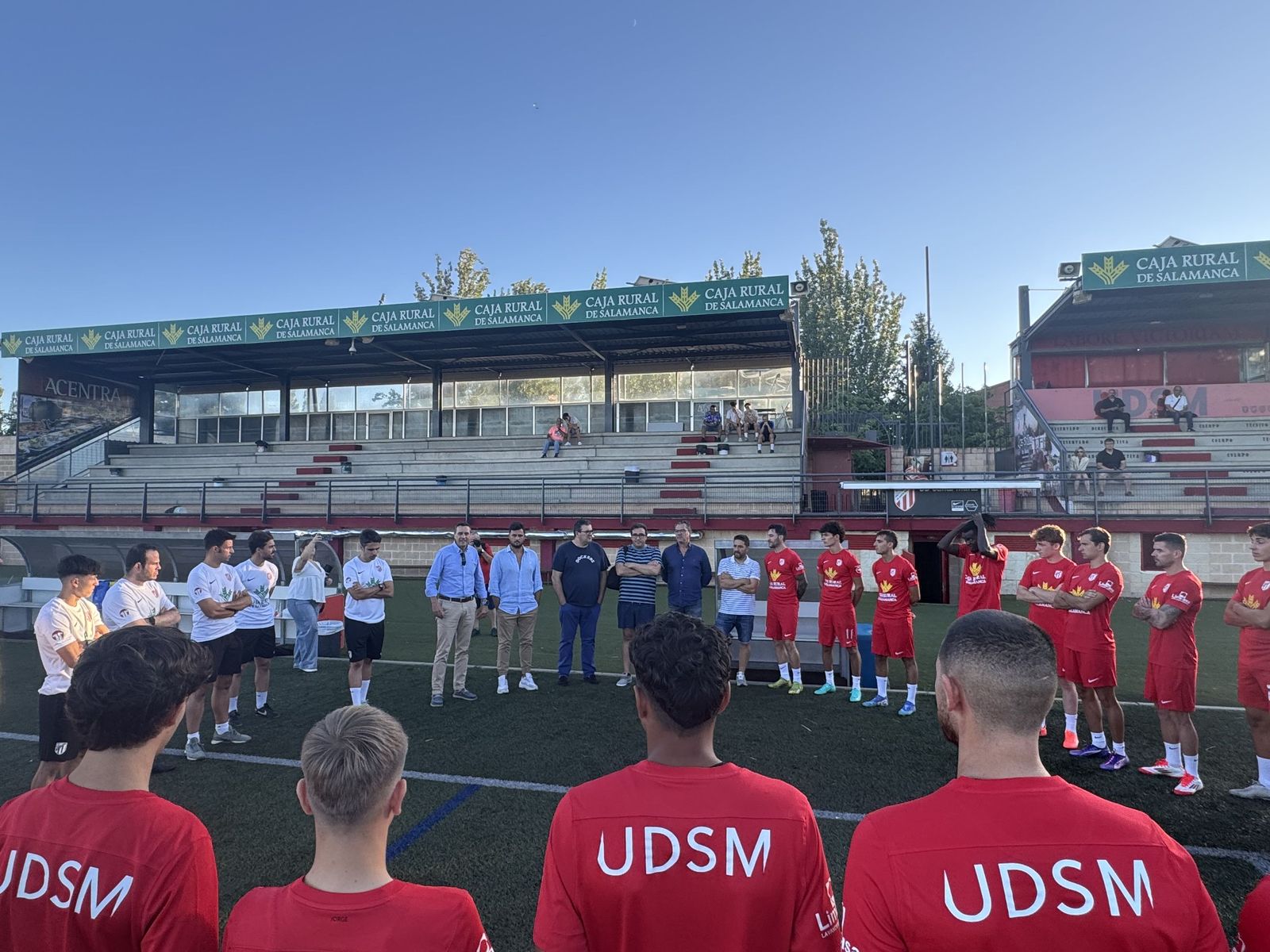 Inicio de la pretemporada de la UD Santa Marta