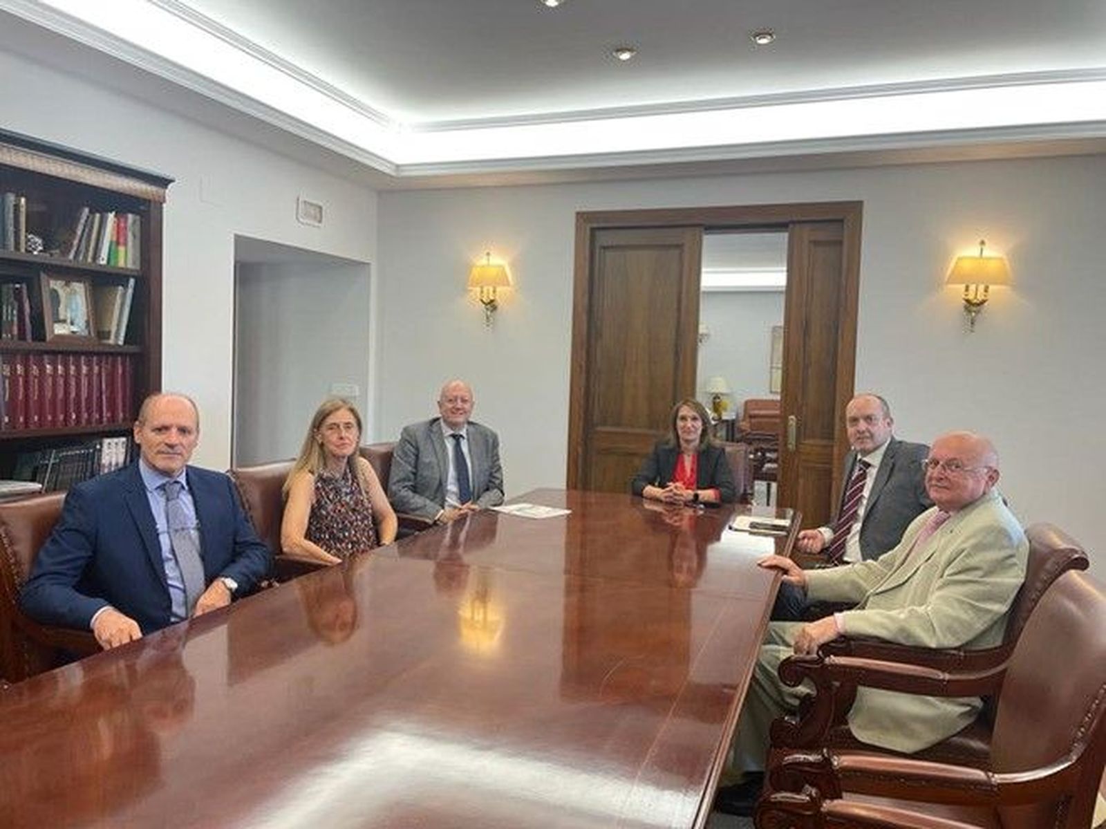 FSIE CyL en una reunión con Rocío Lucas