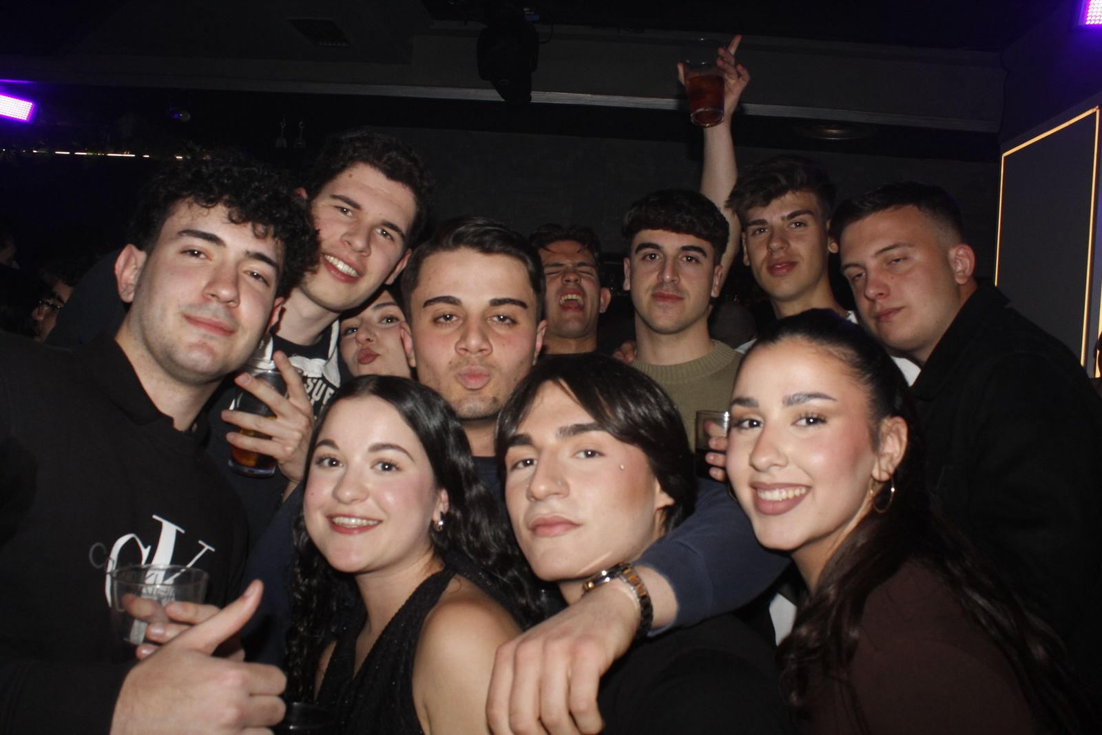 Salamanca de noche, sabado 28 de marzo