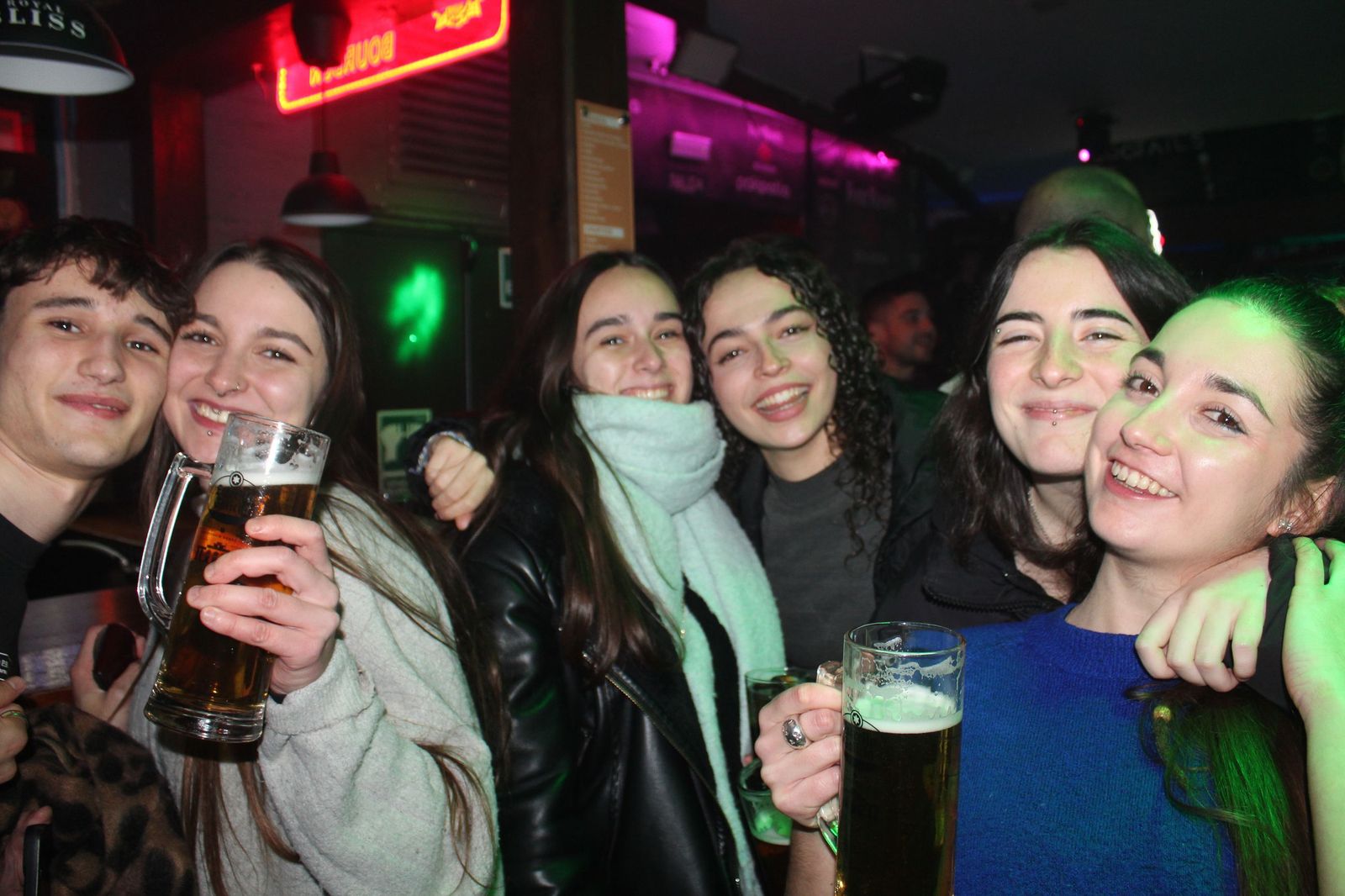 Salamanca de noche, sábado 22 de noviembre