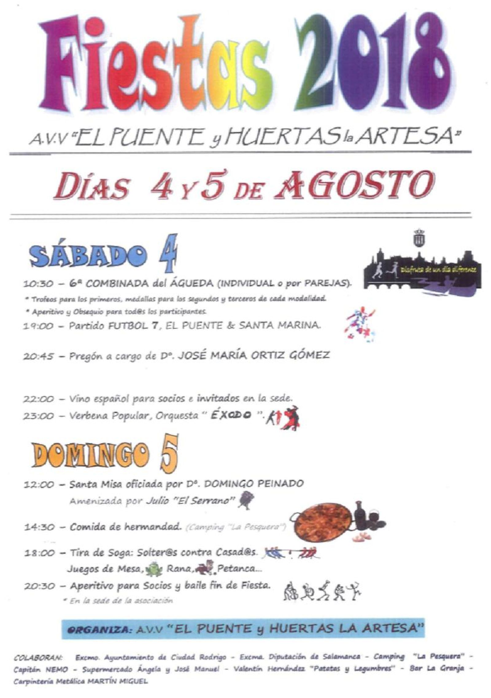 Fiestas El Puente y Huertas