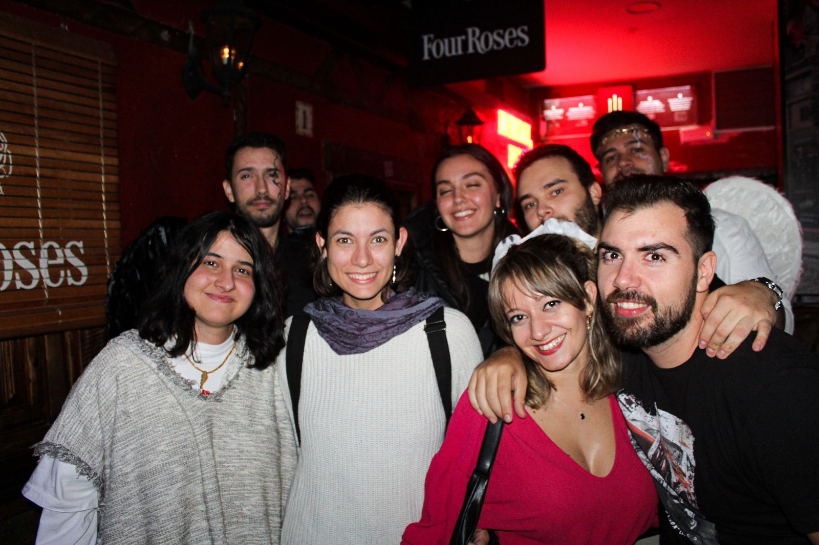 Salamanca de noche, viernes 31 de octubre