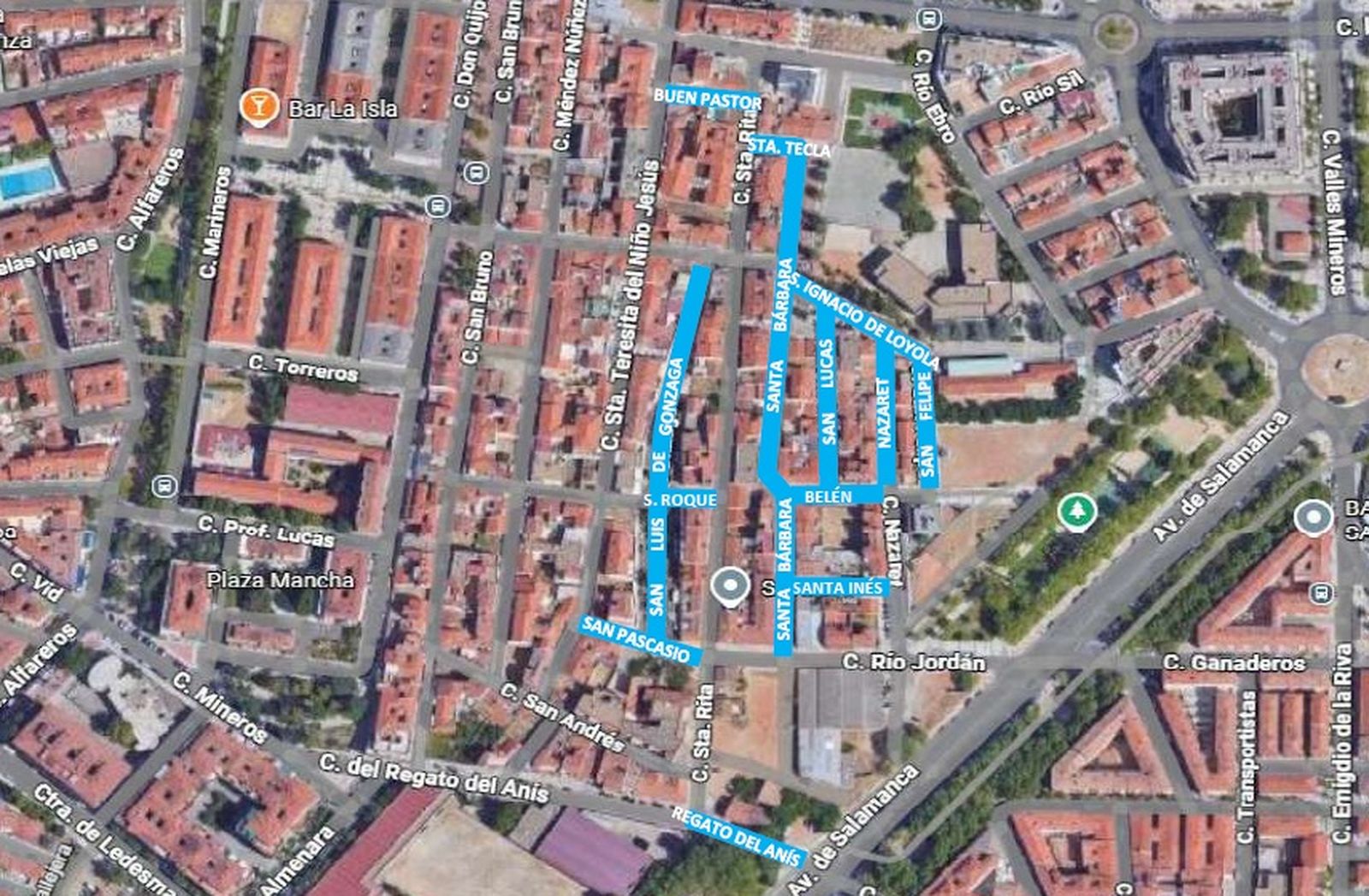 Renovación tuberías barrio Blanco