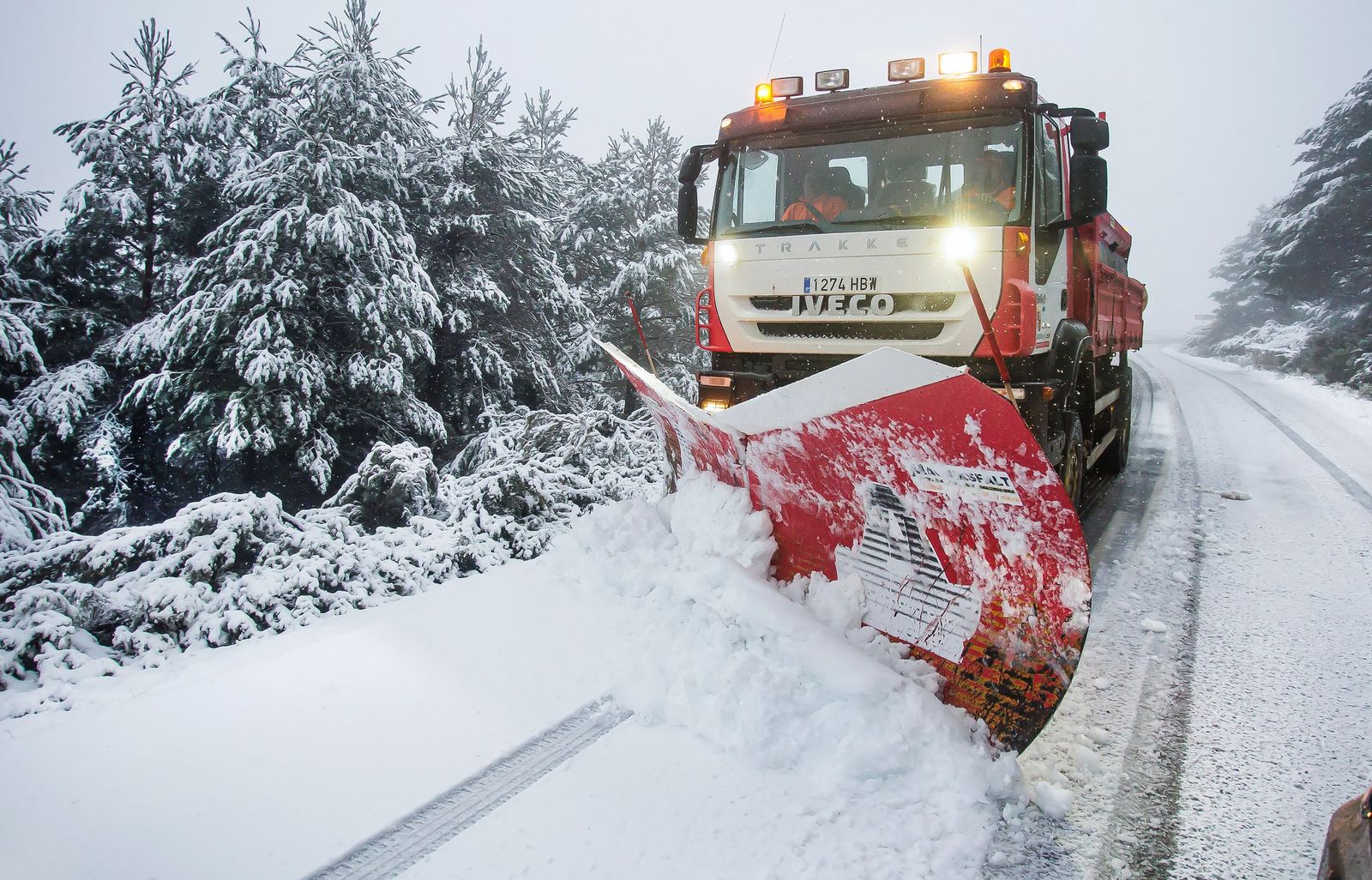 Nieve en la carretera de la Peña de Francia - José Vicente (ICAL) (1).jpg
