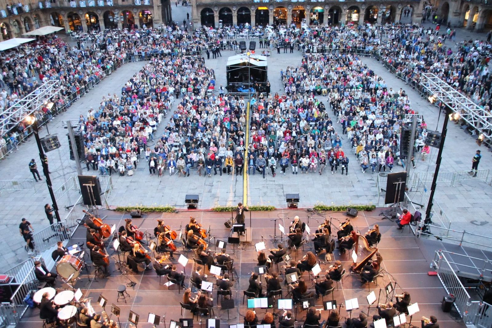 Concierto de la Joven Orquesta Sinfónica Ciudad de Salamanca, Coro Ciudad de Salamanca y Coro Santa Cecilia