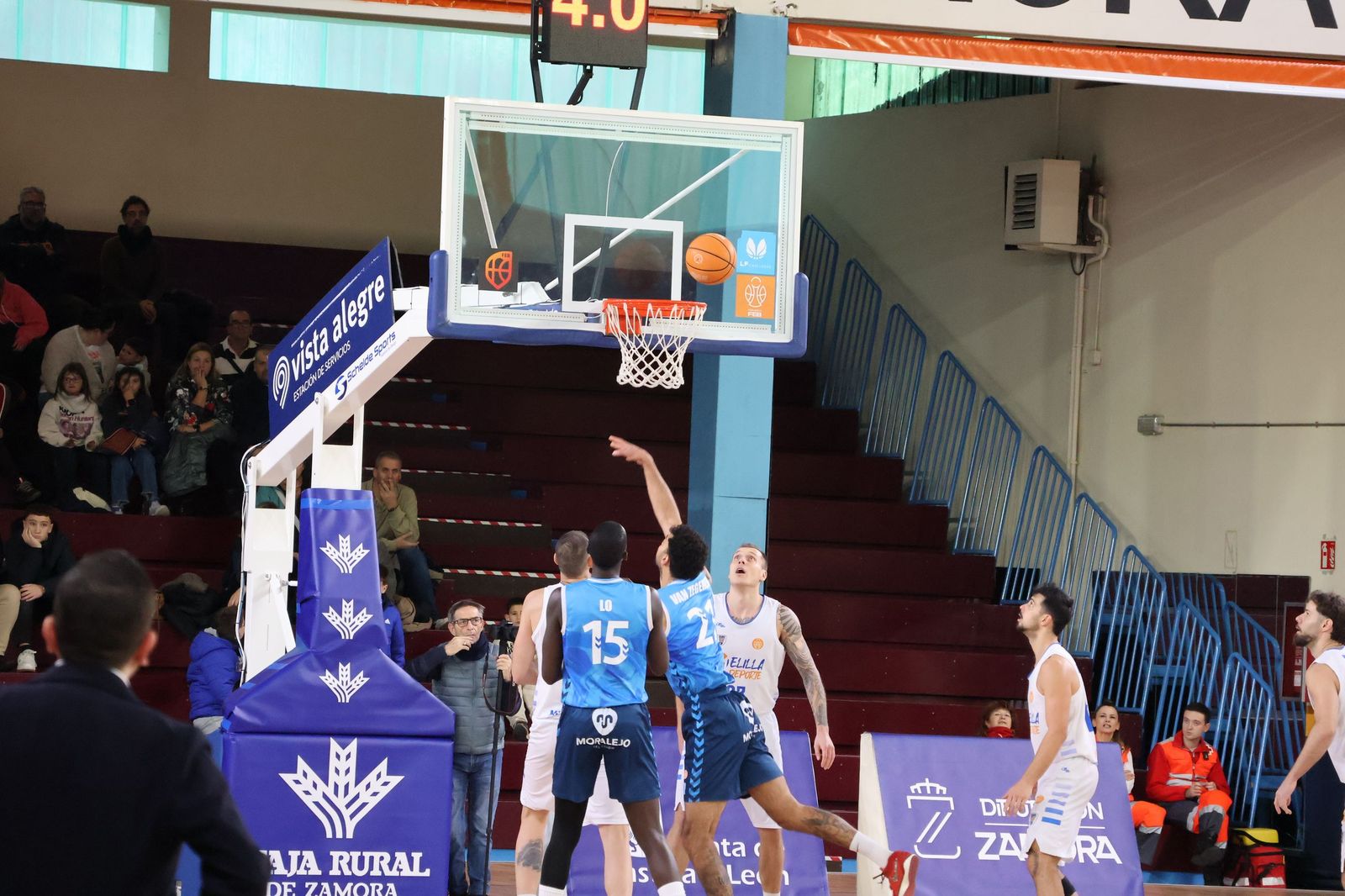 GALERÍA | El CB Zamora recibe al Melilla Baloncesto en busca de la victoria en su primer partido del año