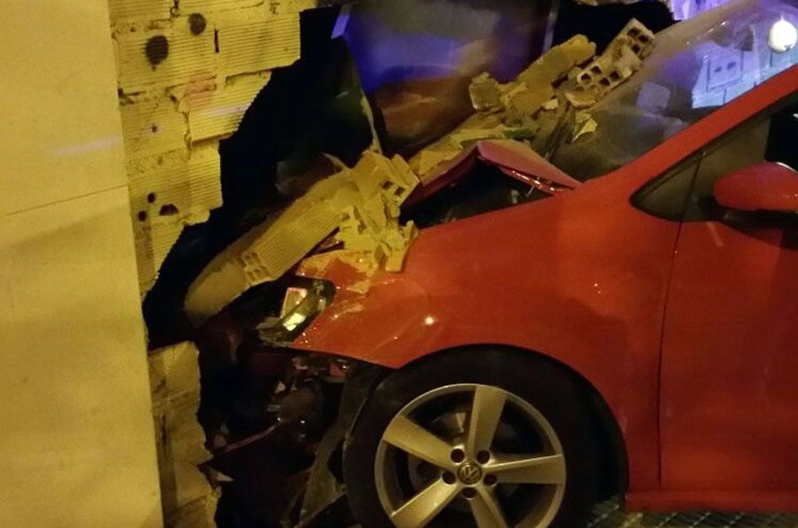 Coche alfonso pea accidente