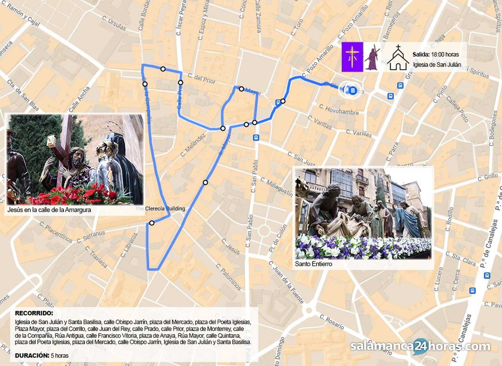 Recorrido Padre Jesús Nazareno 2025