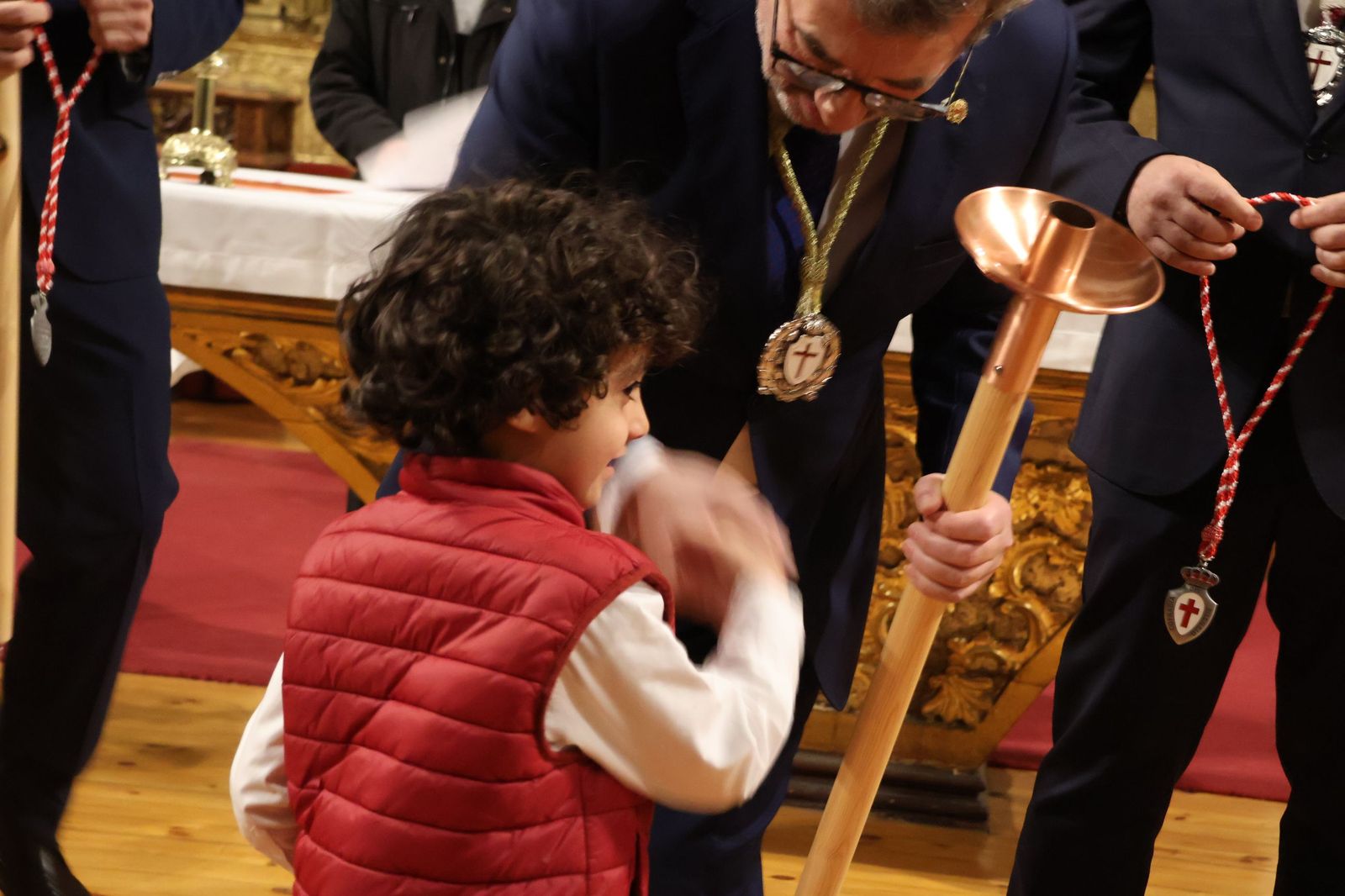 GALERÍA | Silencio rito entrada