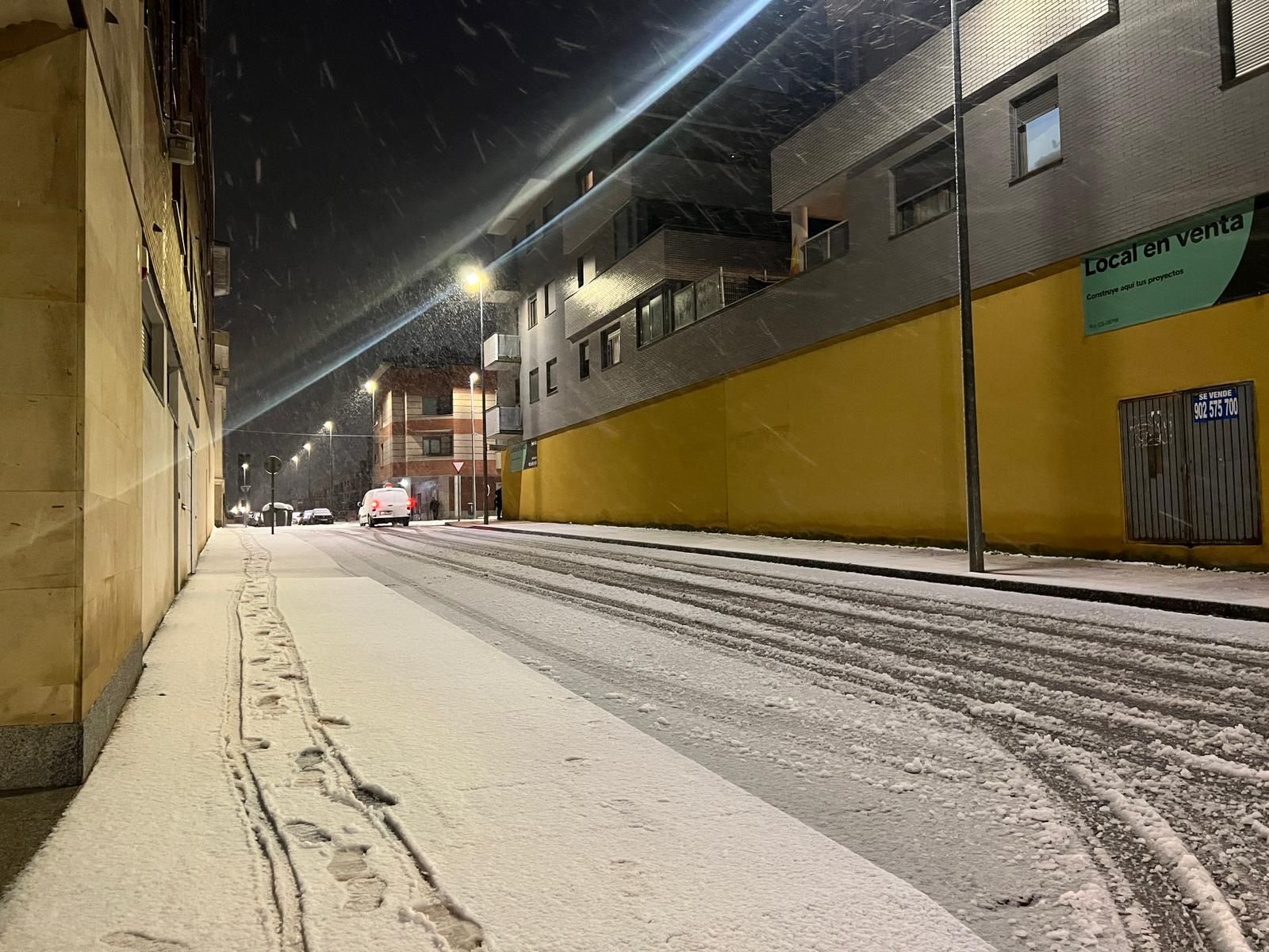 Nevada en Salamanca 28 de enero 2026