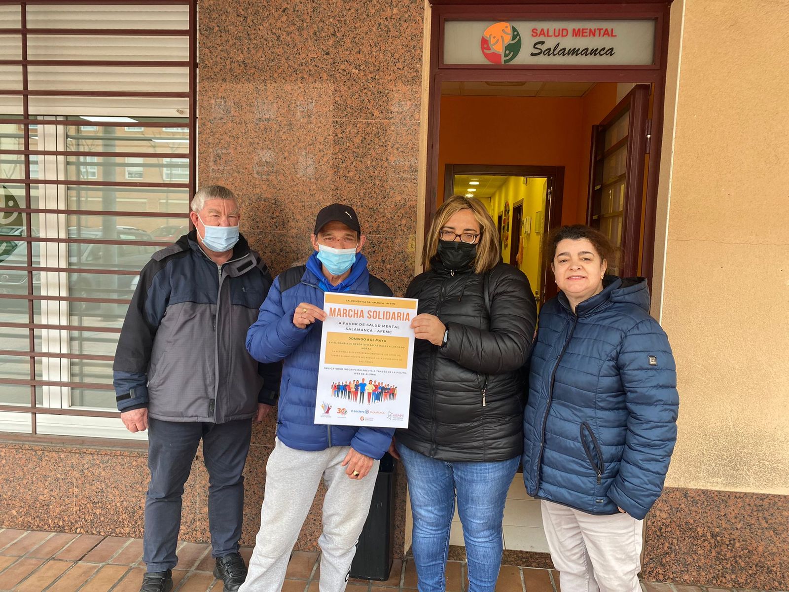 Salud Mental Salamanca organiza una marcha solidaria a favor de la salud mental el próximo 8 de mayo