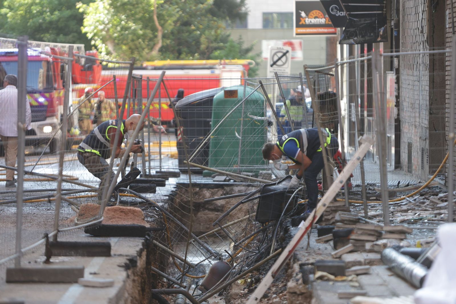 GALERÍA | Así ha sido y se ha vivido la explosión de gas en Zamora