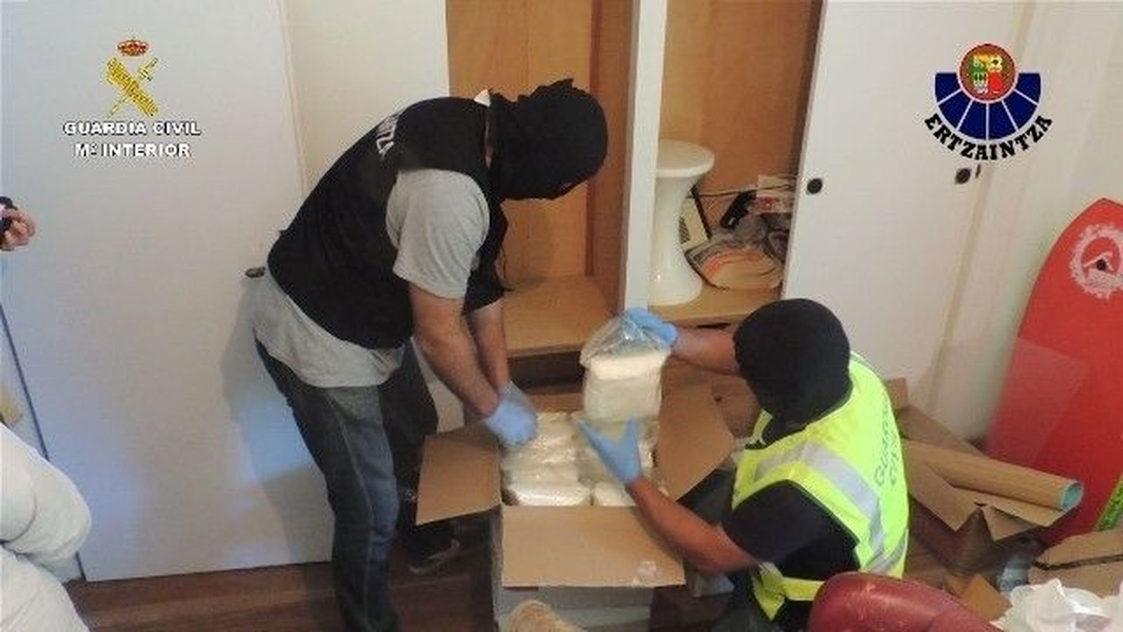 Desmantelada una red de tráfico de speed a gran escala entre País Vasco y Castilla y León